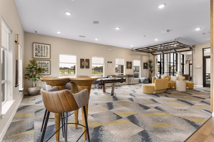 clubhouse at Trulo Homes Jenks Apartments