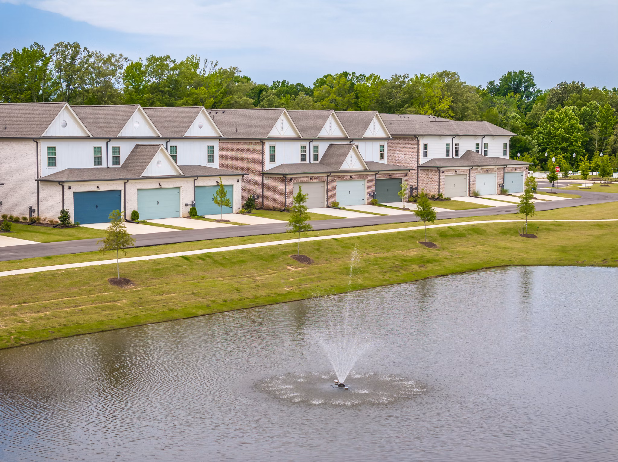 exterior at The Villages at Shelby Station Apartments