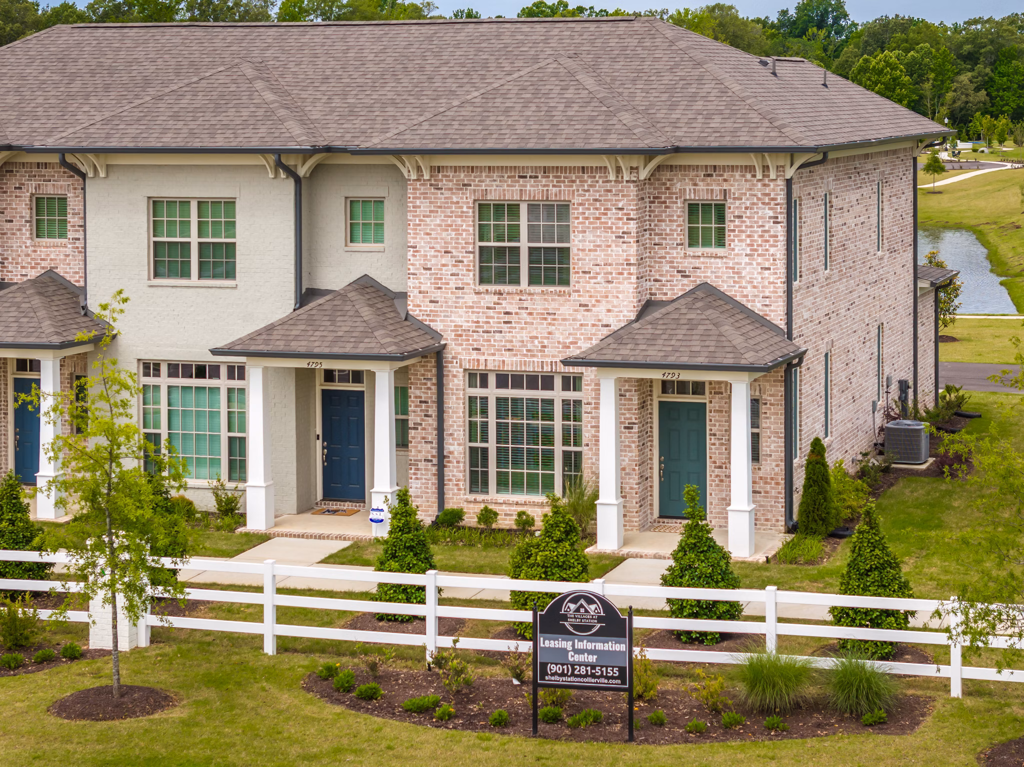 exterior at The Villages at Shelby Station Apartments