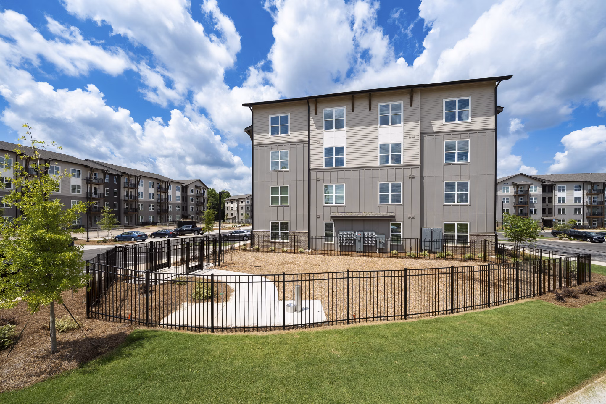 dog park at Render Douglasville Apartments 
