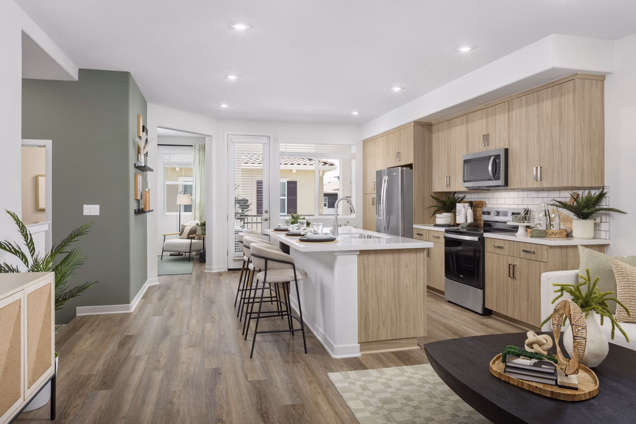 kitchen at Vida at Mountain House Apartments