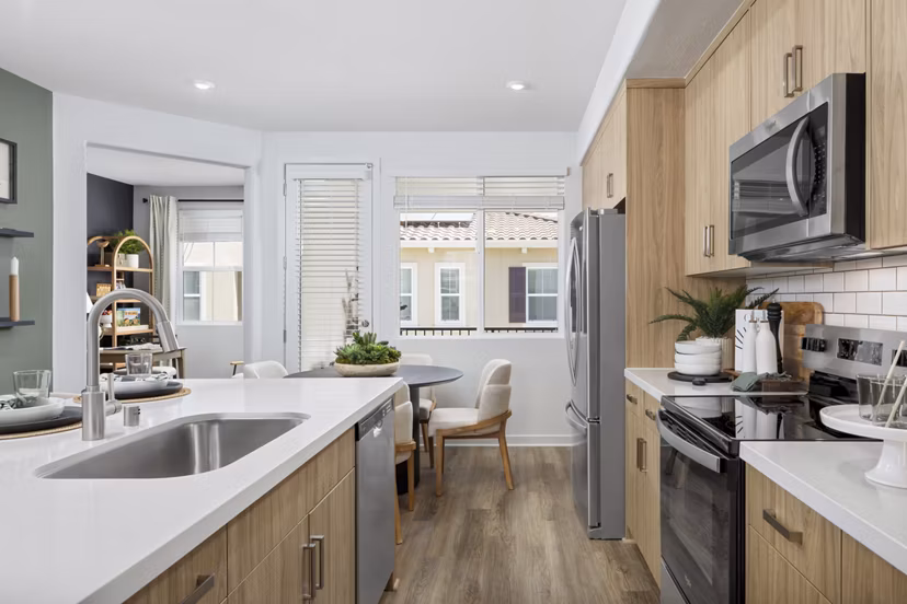 kitchen at Vida at Mountain House Apartments