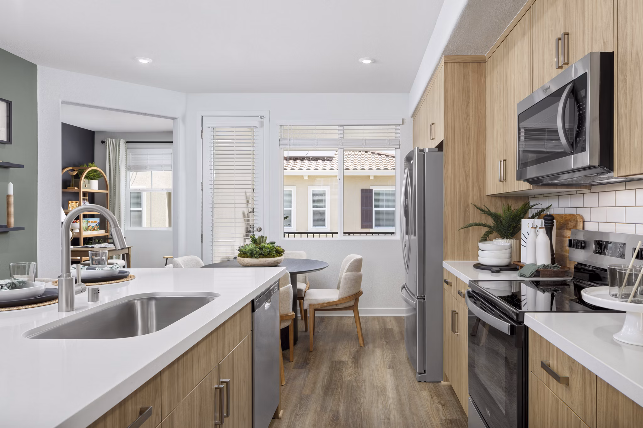 kitchen at Vida at Mountain House Apartments