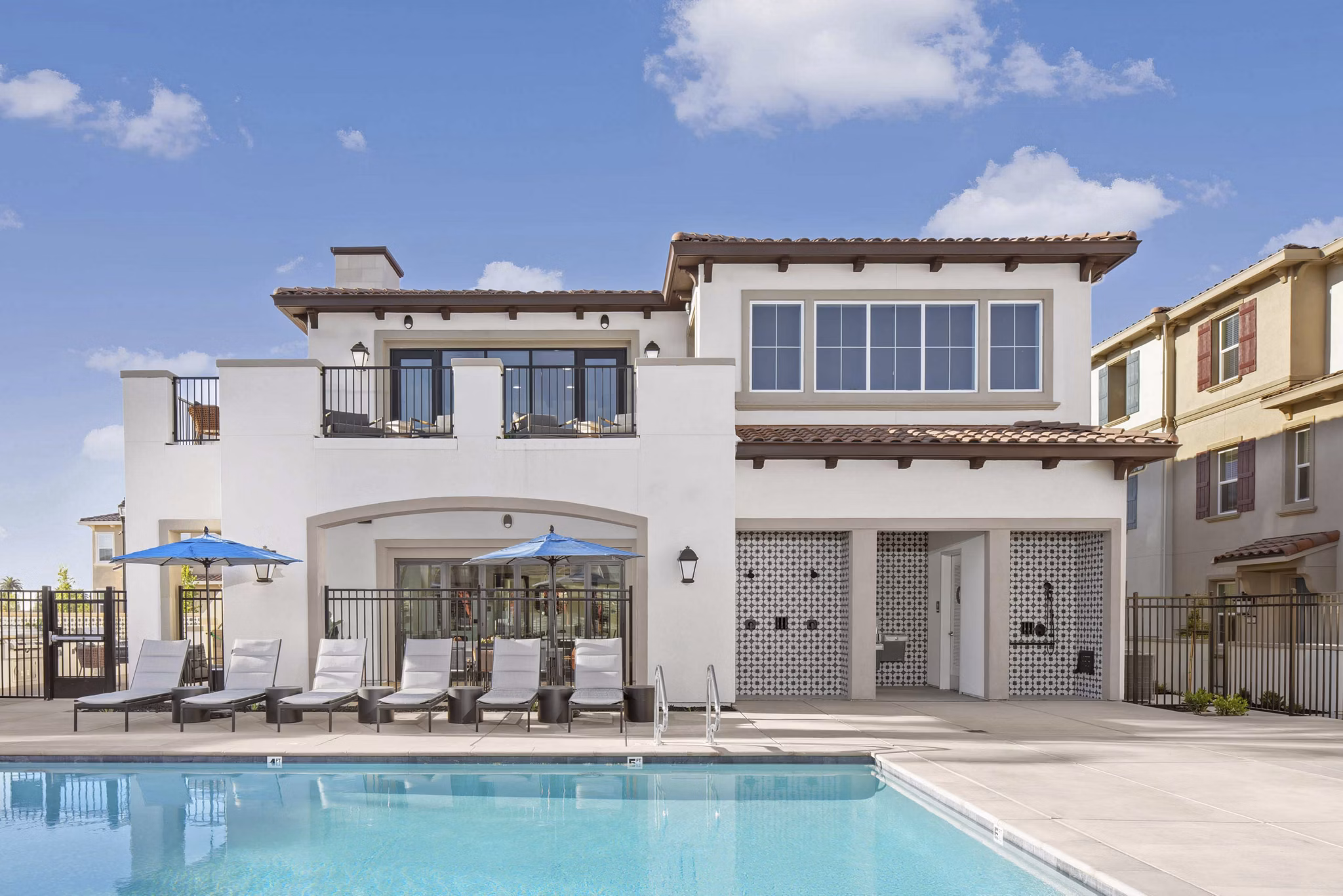 pool at Vida at Mountain House Apartments