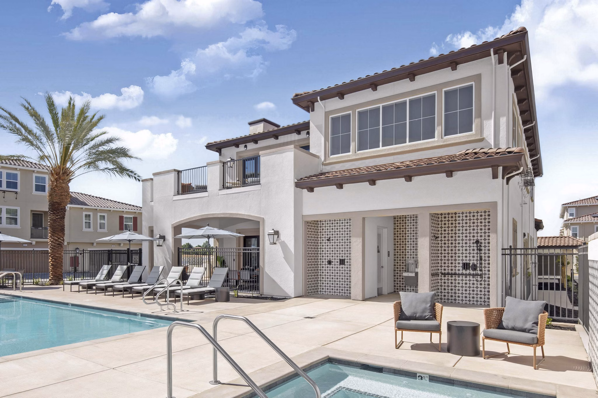 pool at Vida at Mountain House Apartments