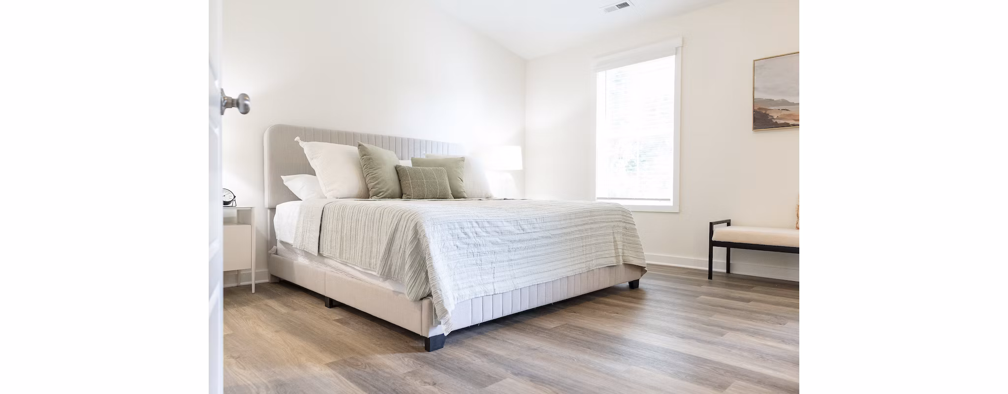 bedroom at Beckington Apartments