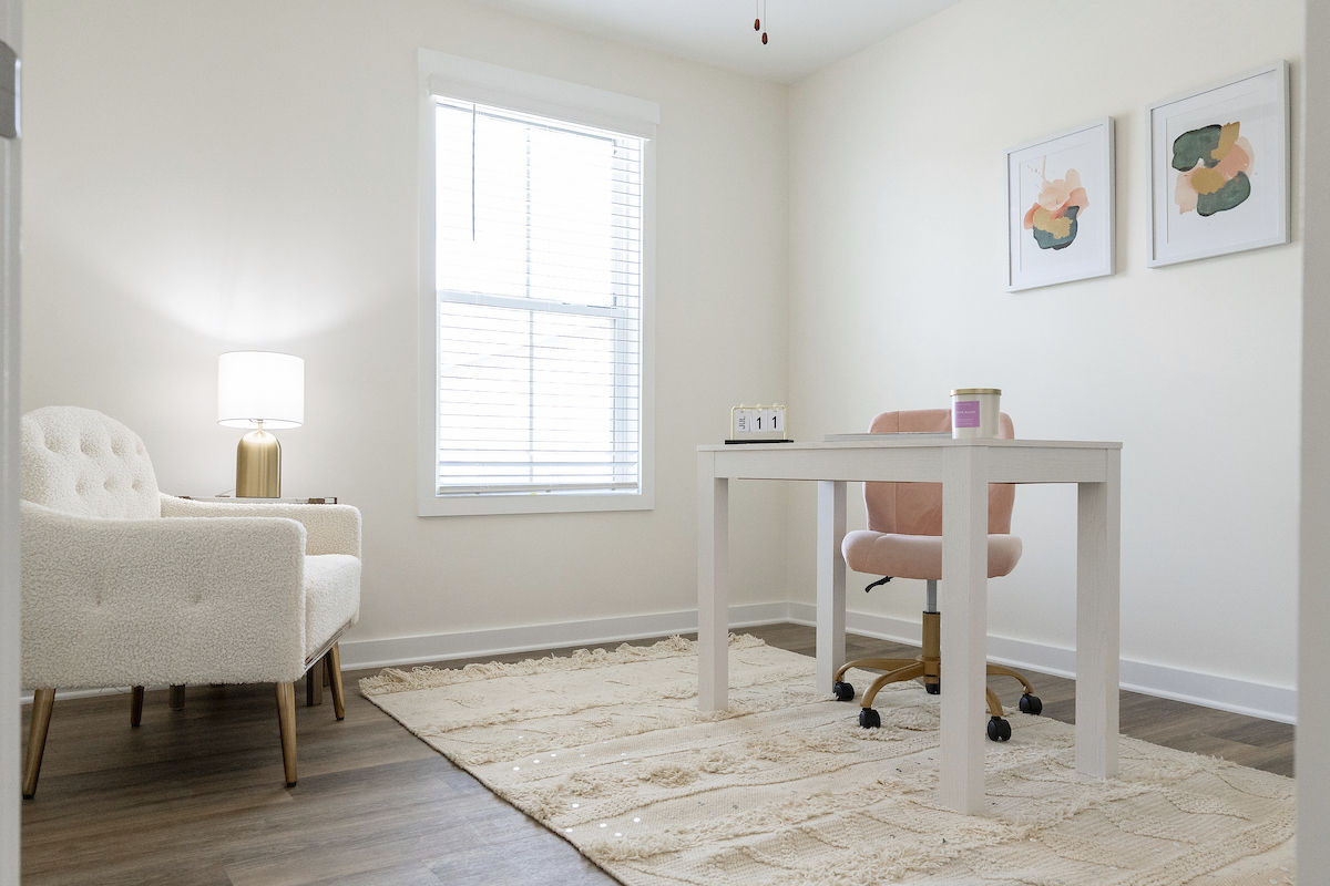 Work space at Beckington Townhomes