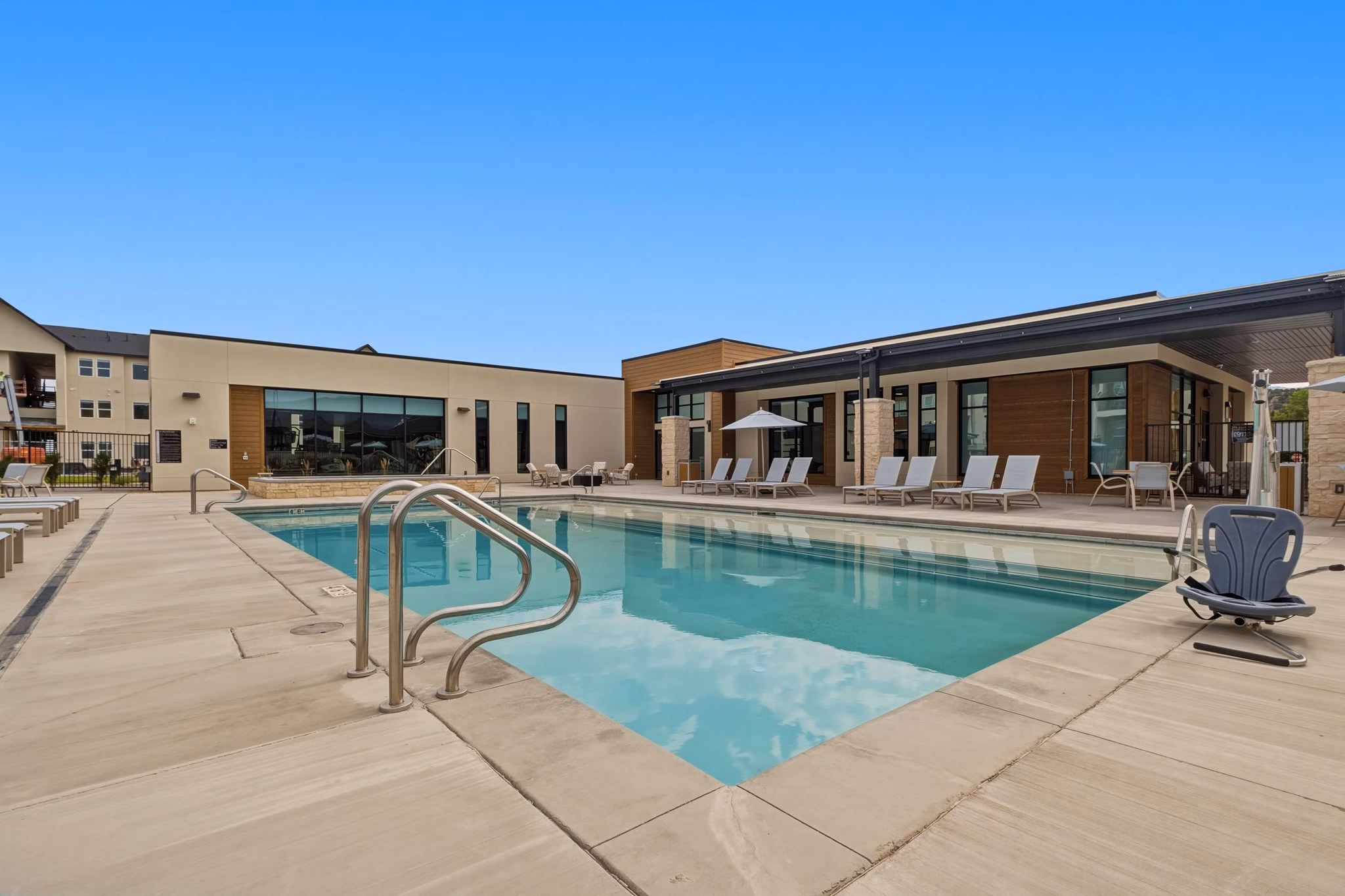 Pool at The Henley Apartments