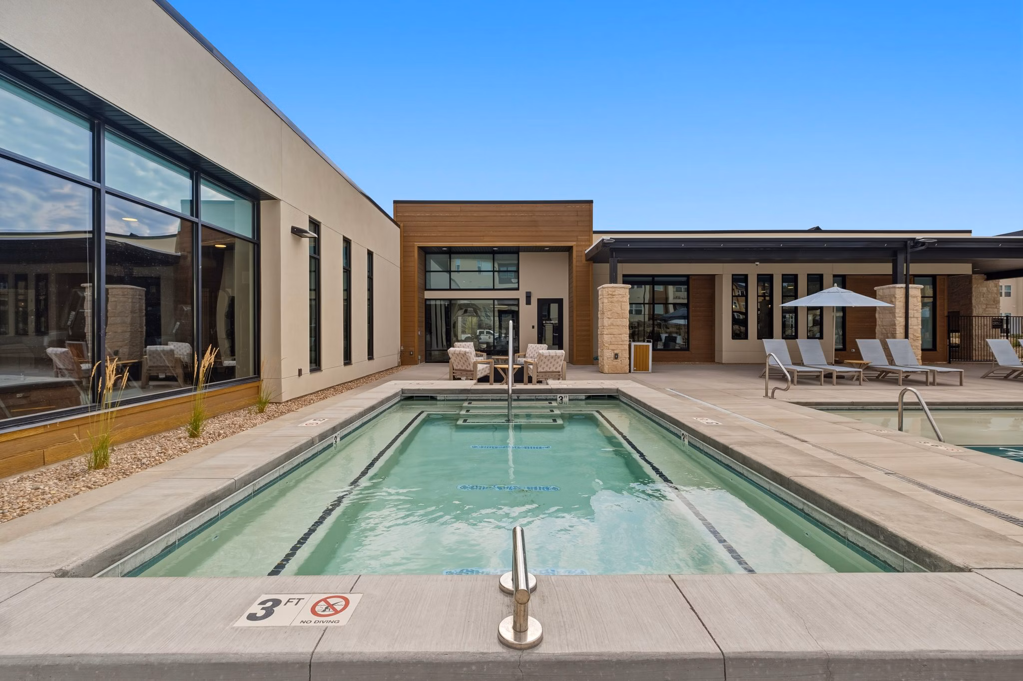Pool at The Henley Apartments