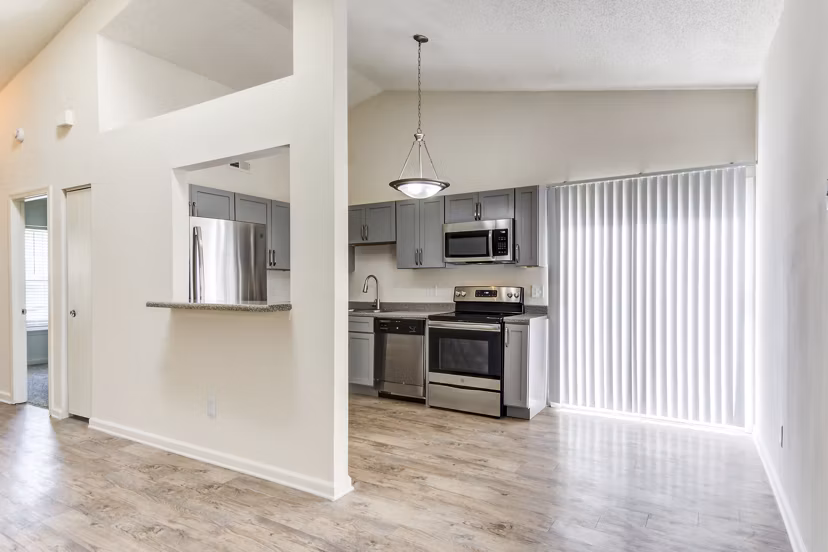 kitchen at Seawall Apartments & Townhomes Apartments