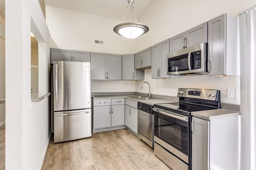 kitchen at Seawall Apartments & Townhomes Apartments