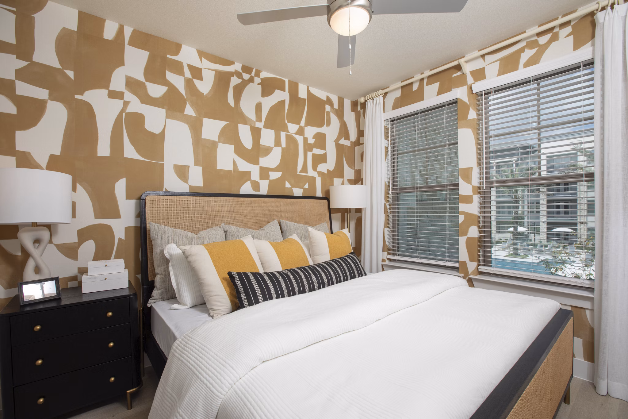 bedroom at Waterline Apartments
