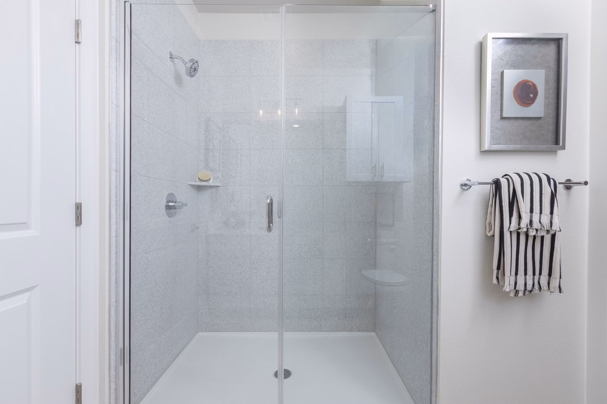 bathroom at Waterline Apartments