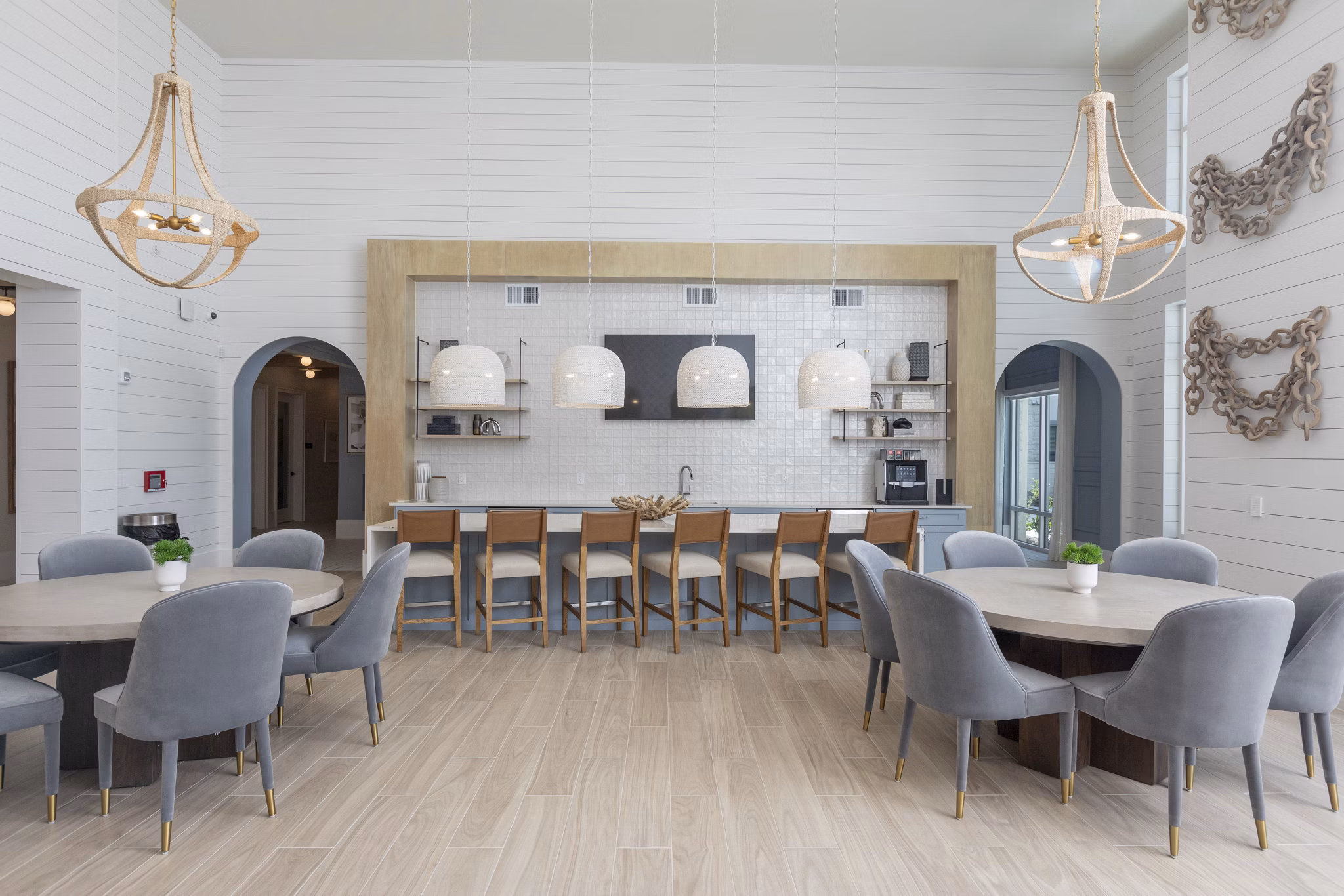 clubhouse at Waterline Apartments