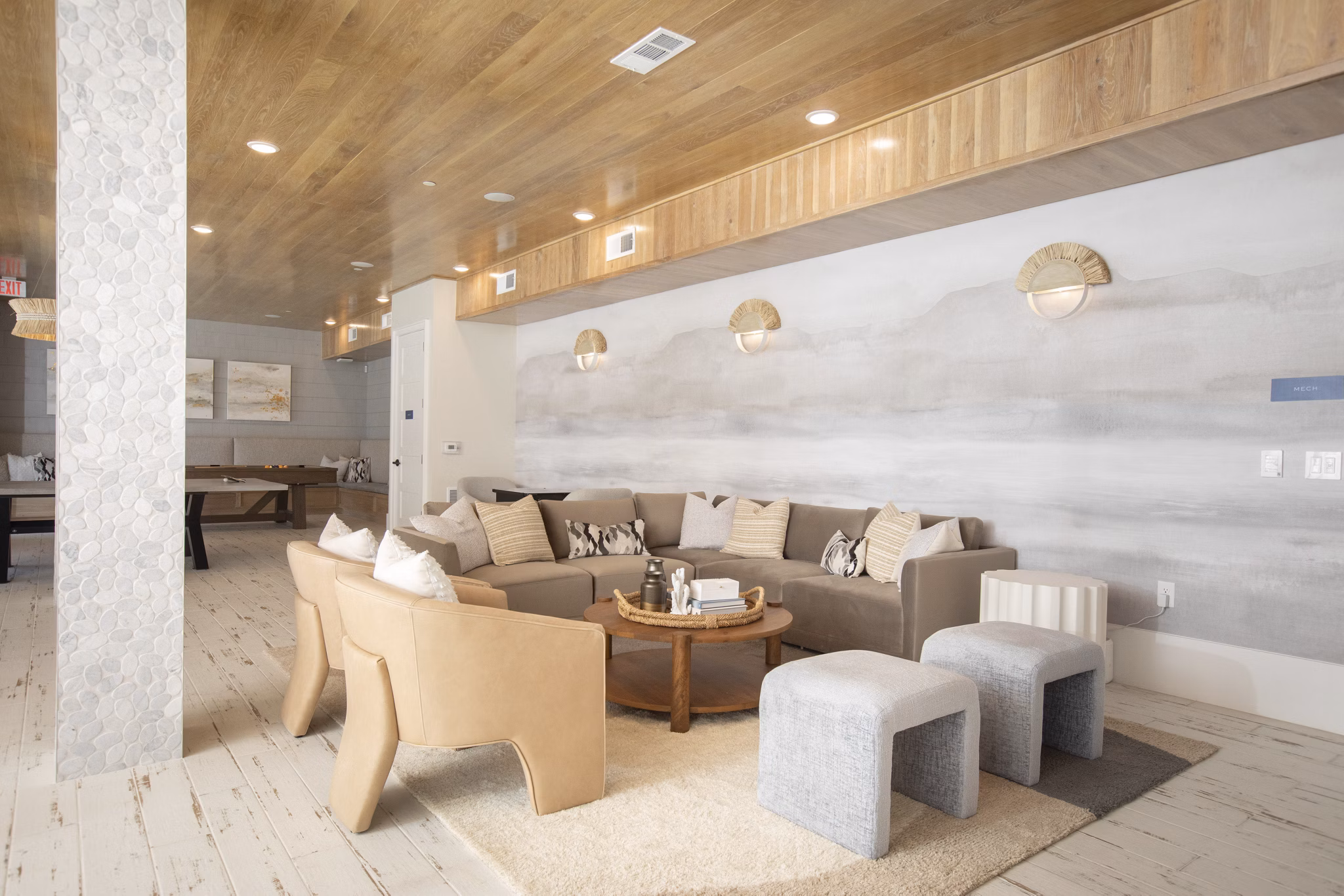 clubhouse at Waterline Apartments