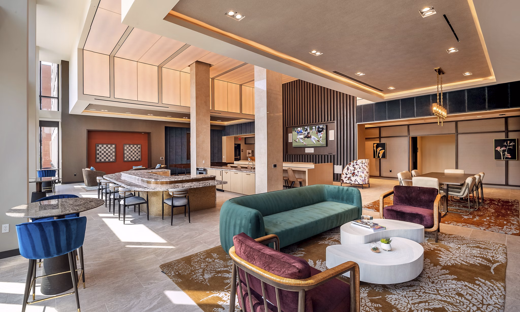 clubhouse at The Hartley Apartments