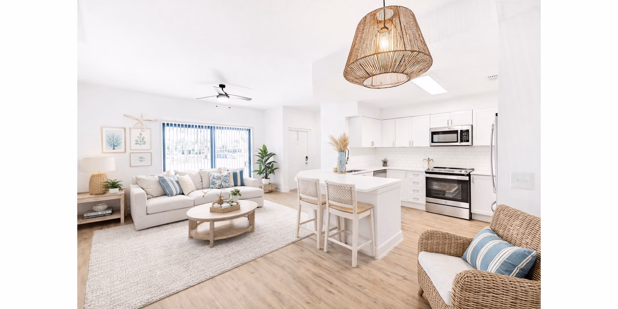 living room at Avana Delray Beach Apartments