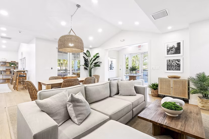 living room at Avana Delray Beach Apartments