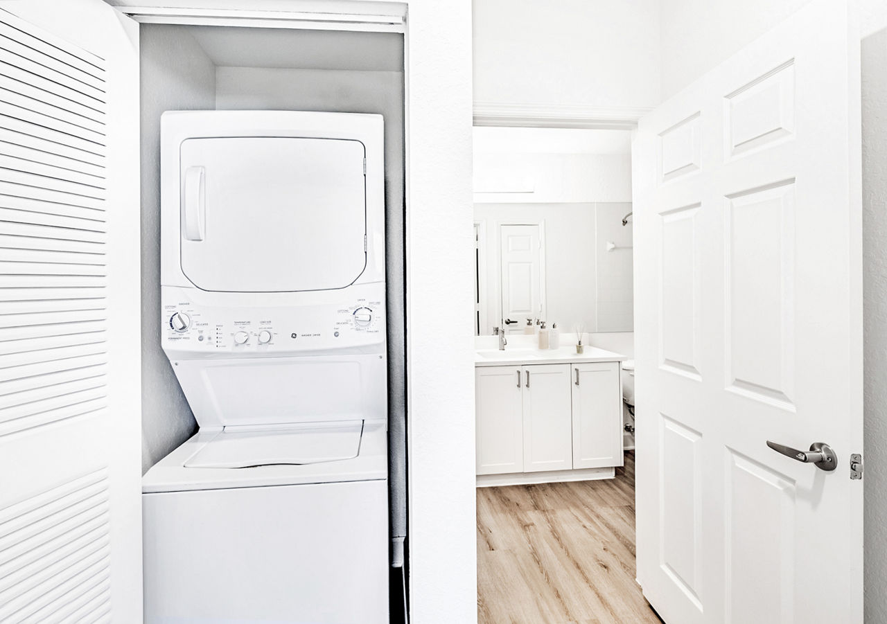 Laundry room at Avana Delray Beach