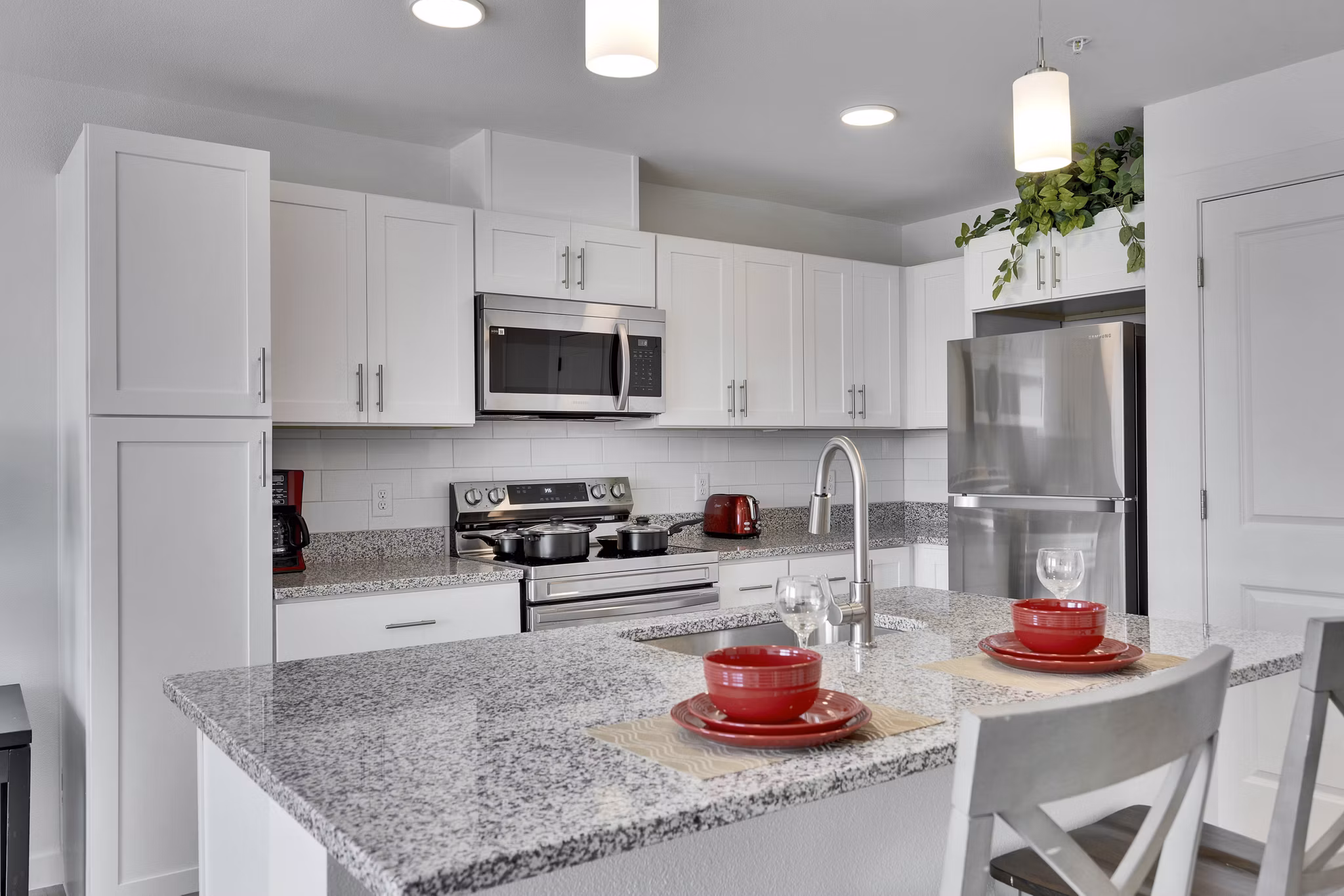 kitchen at Residences at Rubi Apartments