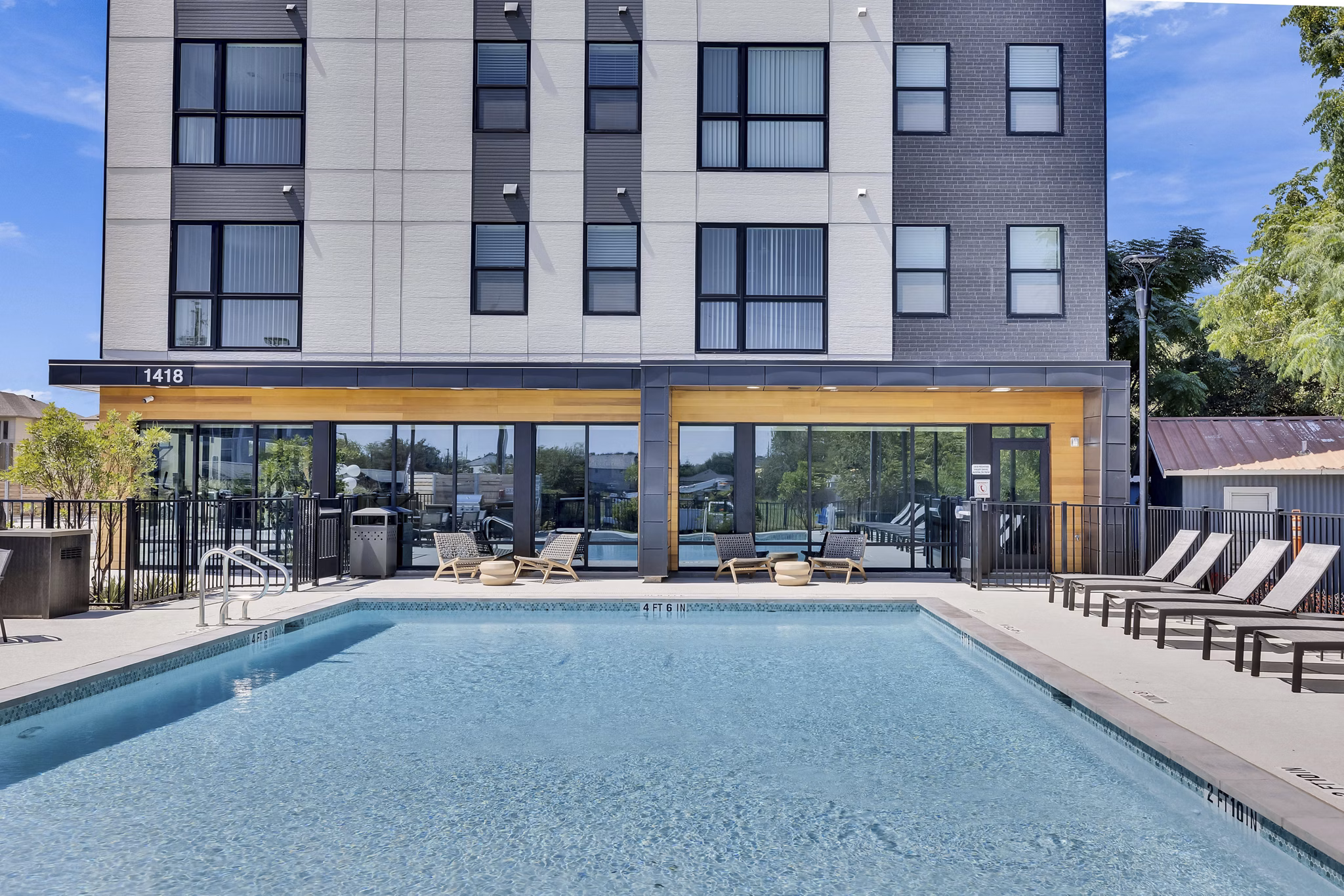 pool at Residences at Rubi Apartments