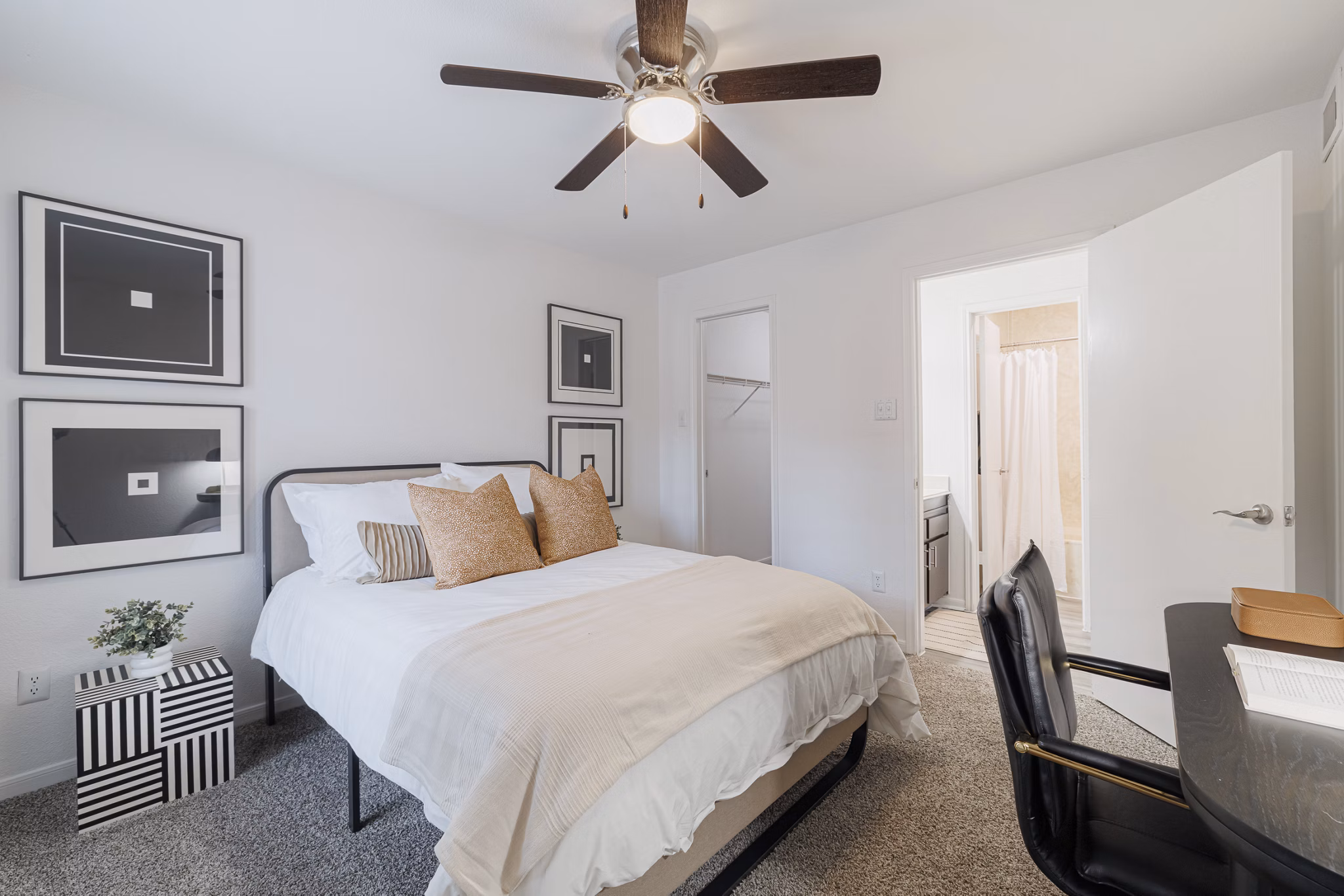 bedroom at Vie At The Medical Center Apartments