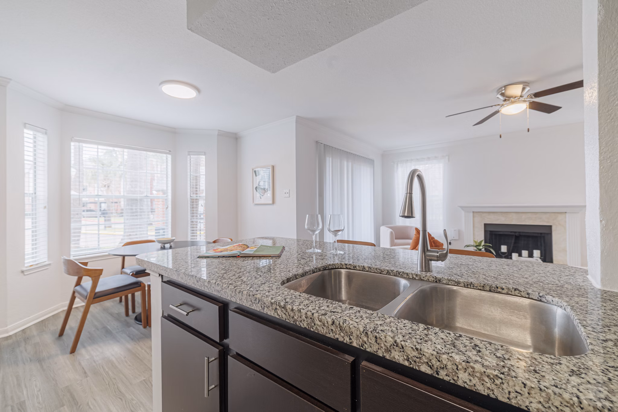 kitchen at Vie At The Medical Center Apartments