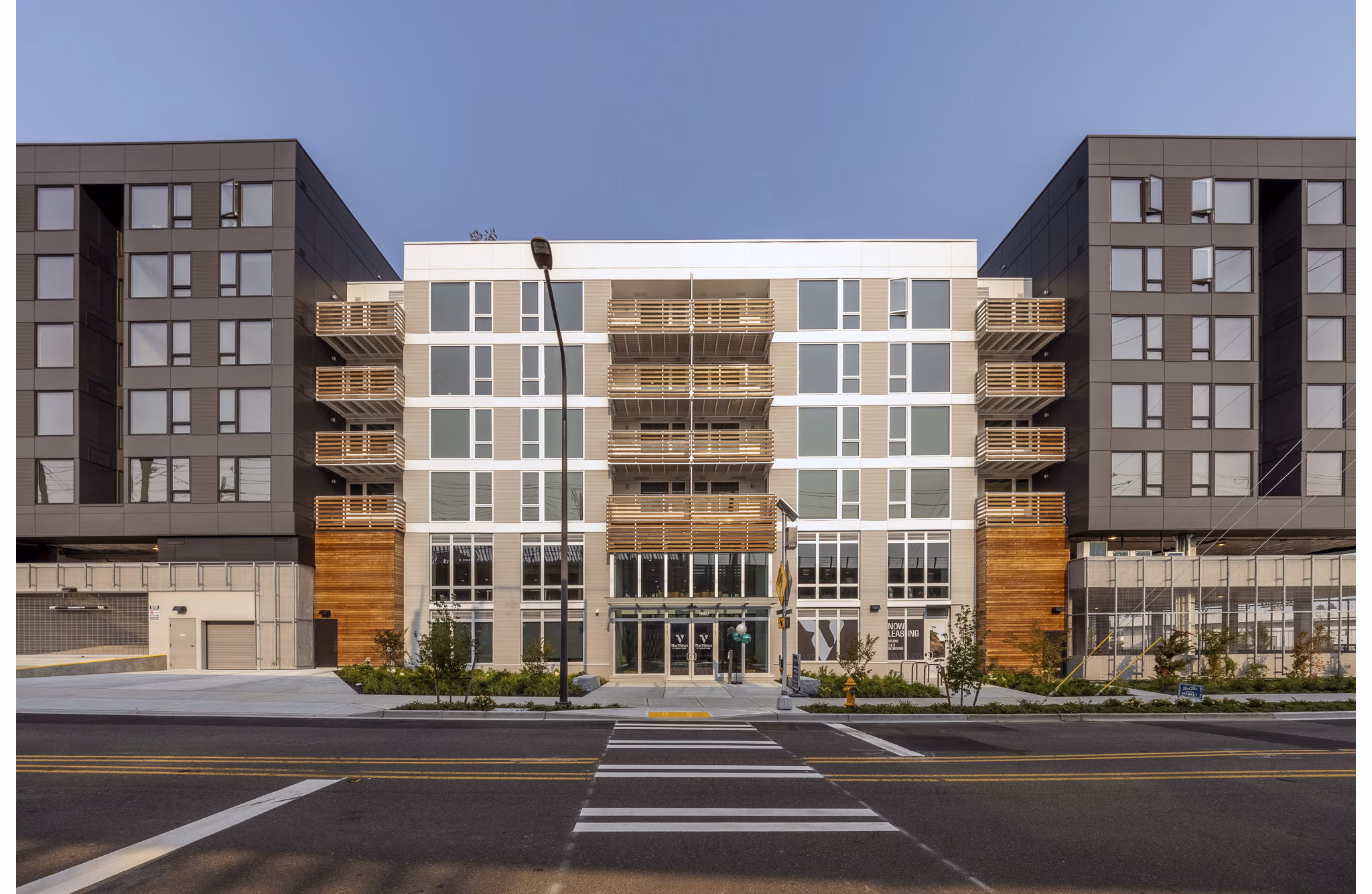 exterior at The Views at Angle Lake Apartments 