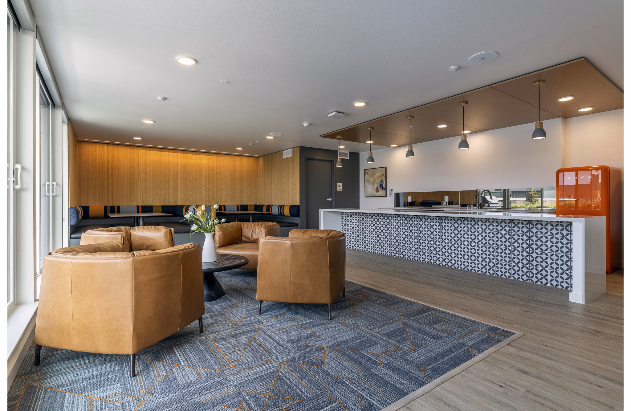 clubhouse at The Views at Angle Lake Apartments 