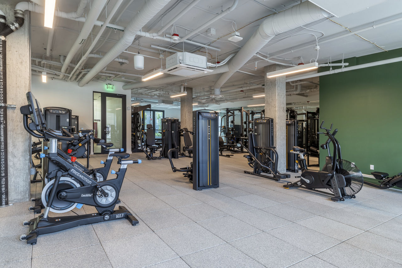 Gym at The Views At Angle Lake (1 of 3)