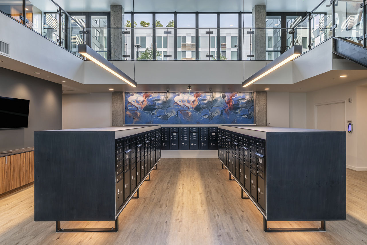 Lobby at The Views At Angle Lake (3 of 3)