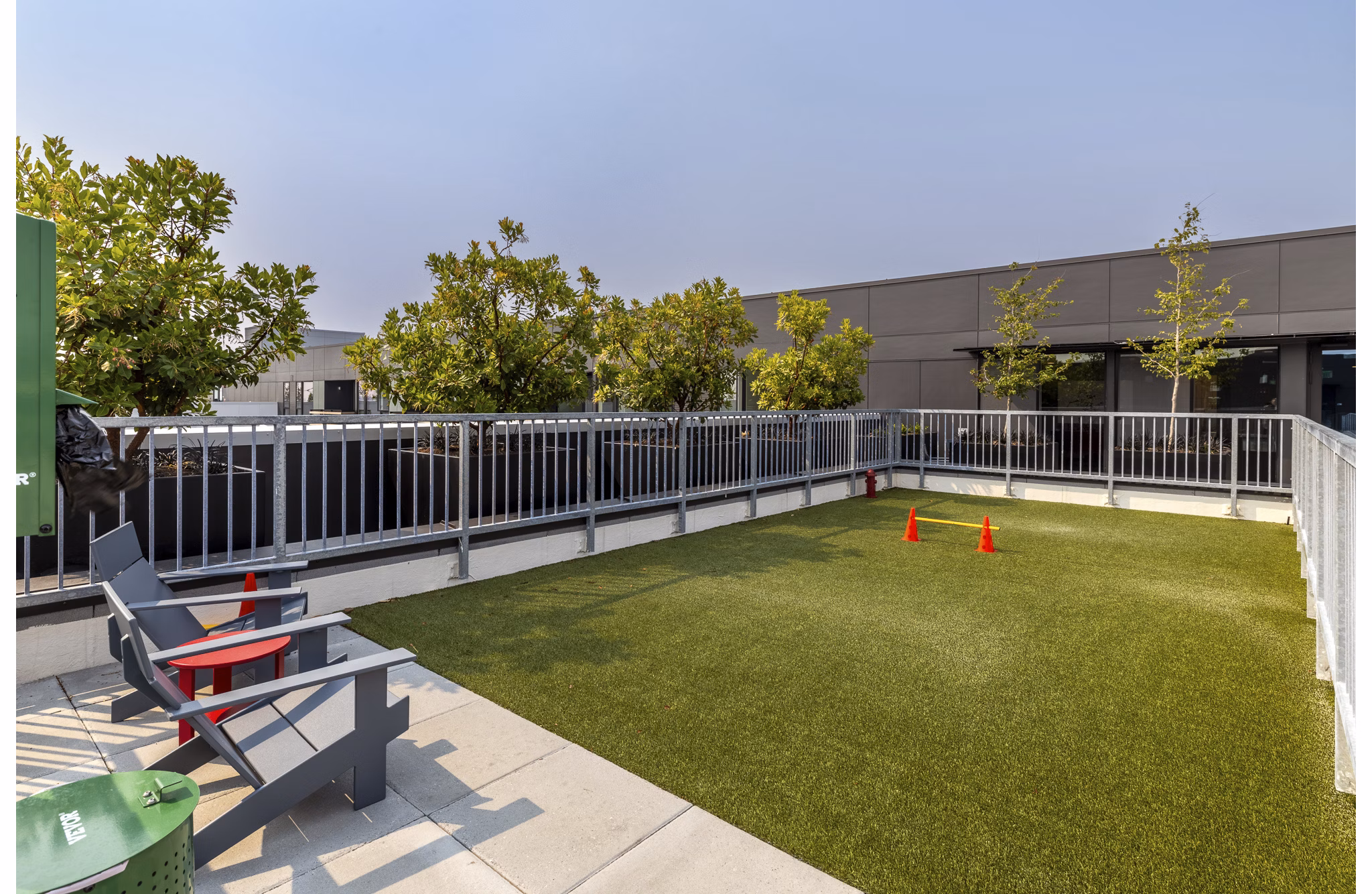 recreational area at The Views at Angle Lake Apartments 