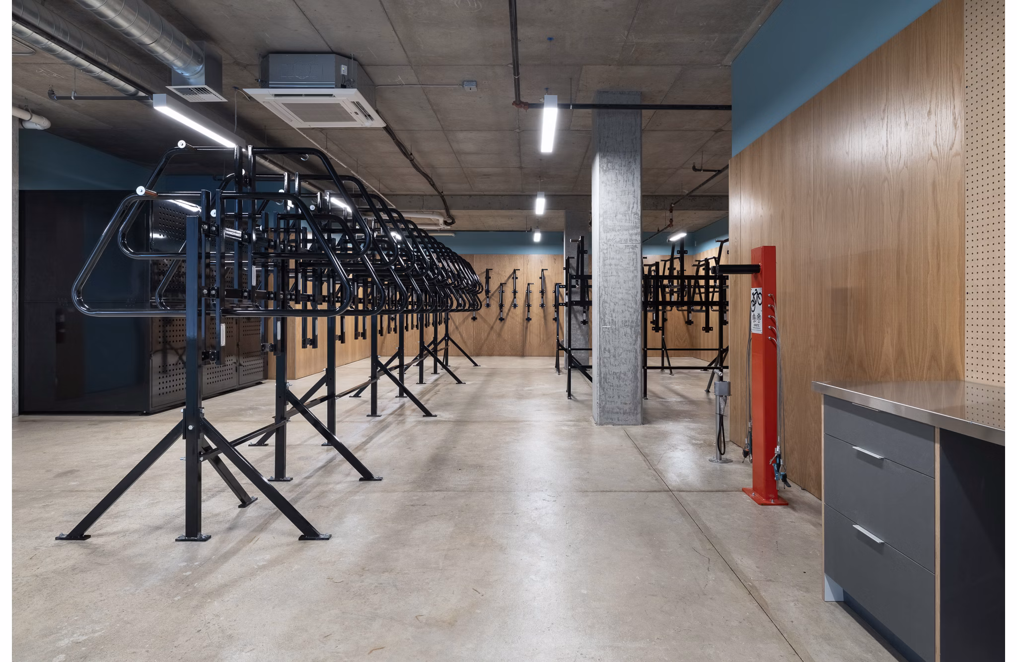 bike storage at The Views at Angle Lake Apartments 