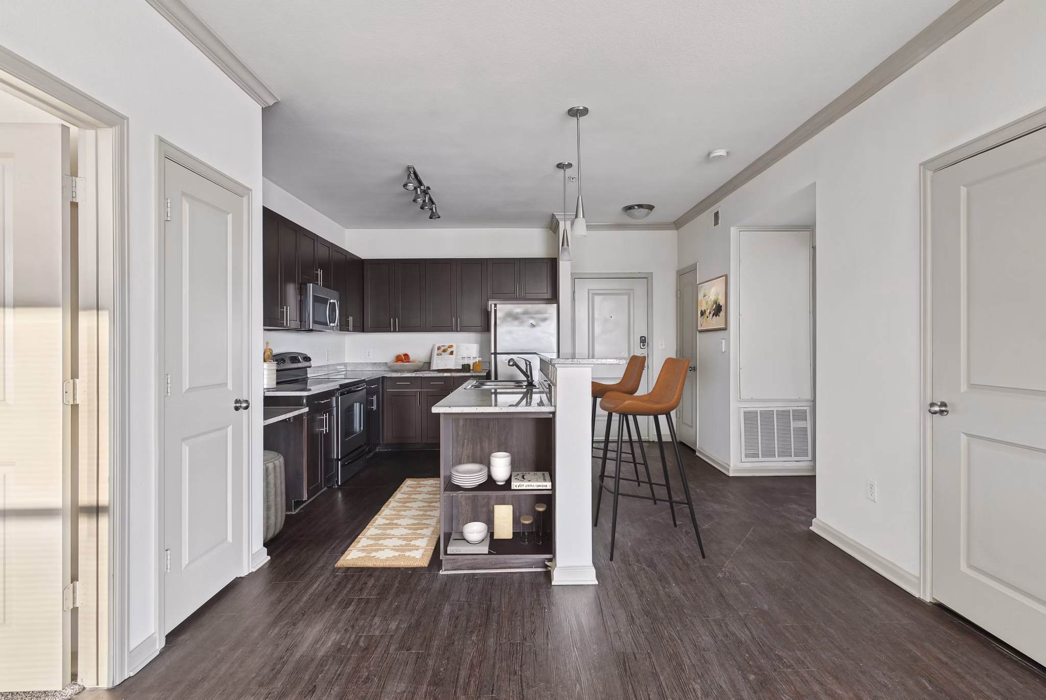 kitchen at The Cortona Apartments
