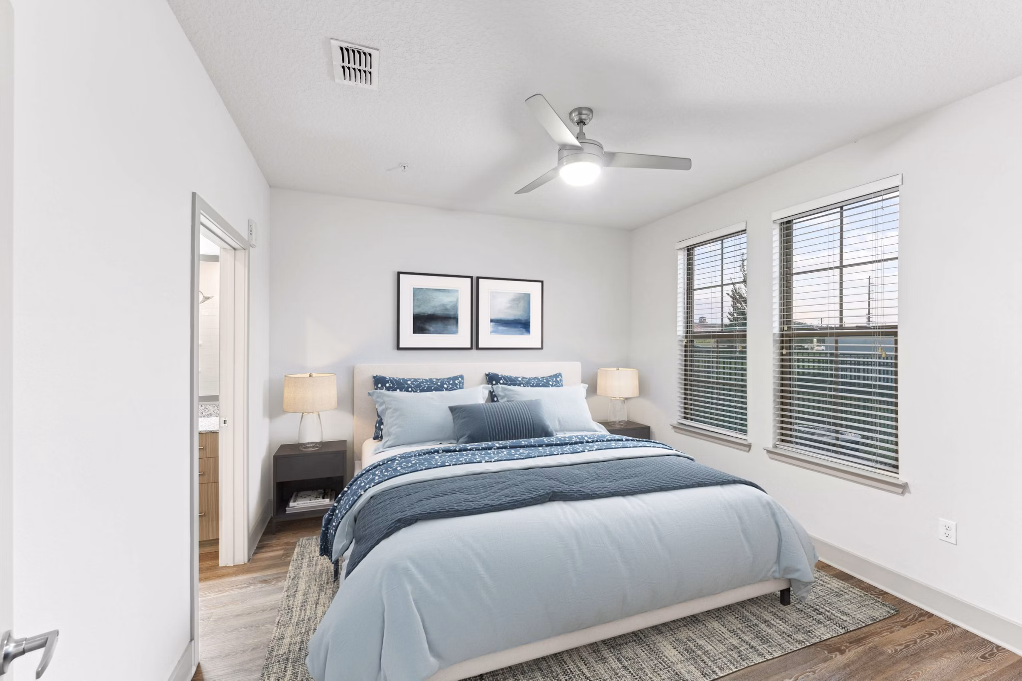 bedroom at Lantower Grande Flats Apartments
