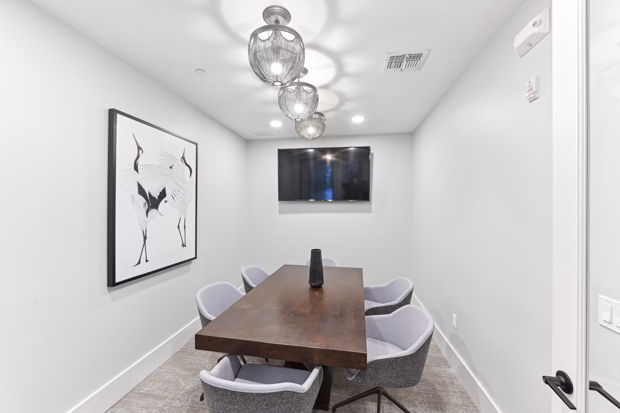 meeting facility at Lantower Grande Flats Apartments