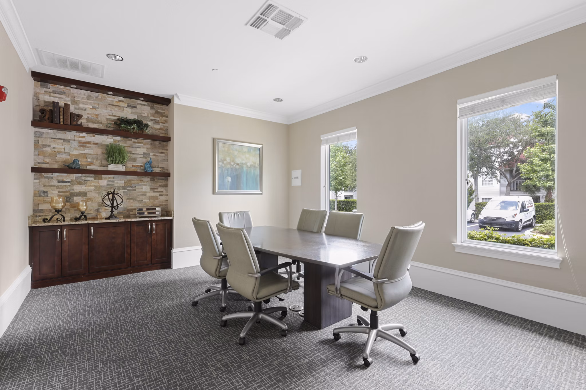 meeting facility at Lantower Grande Pines Apartments