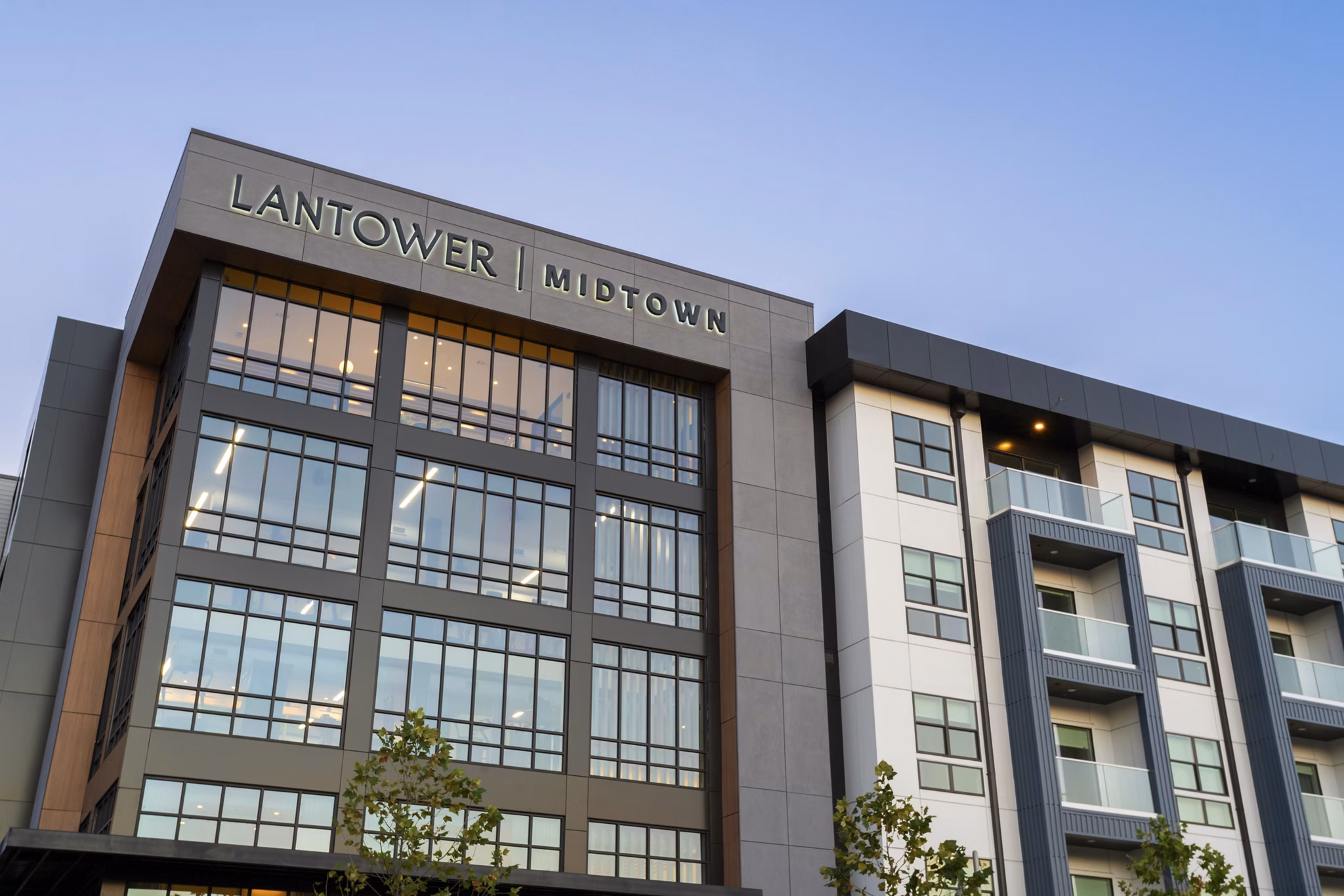 exterior at Lantower Midtown Apartments