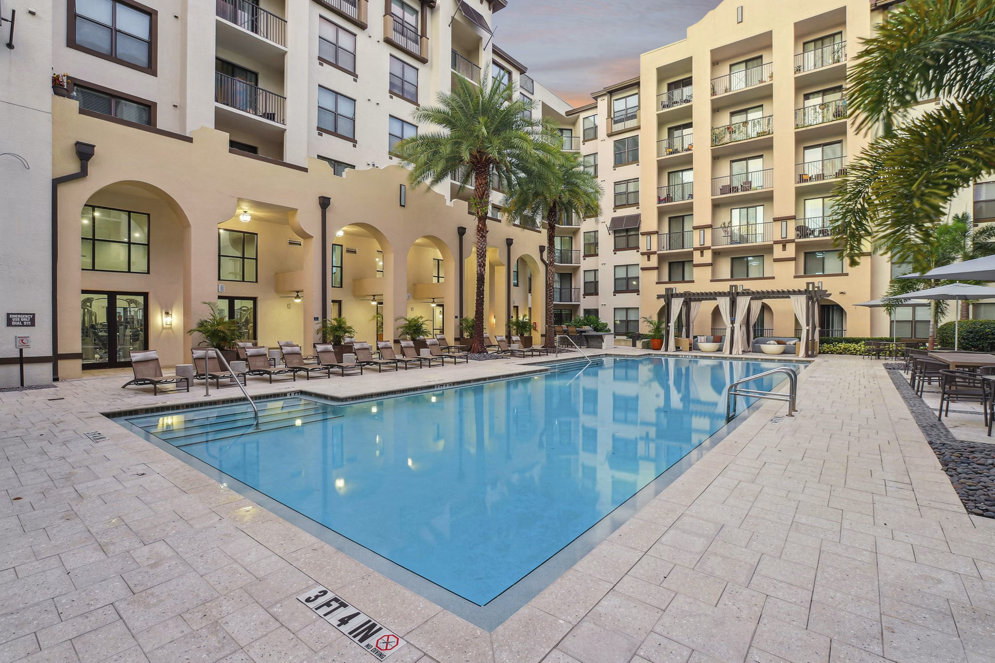 pool at Lantower Westshore Apartments