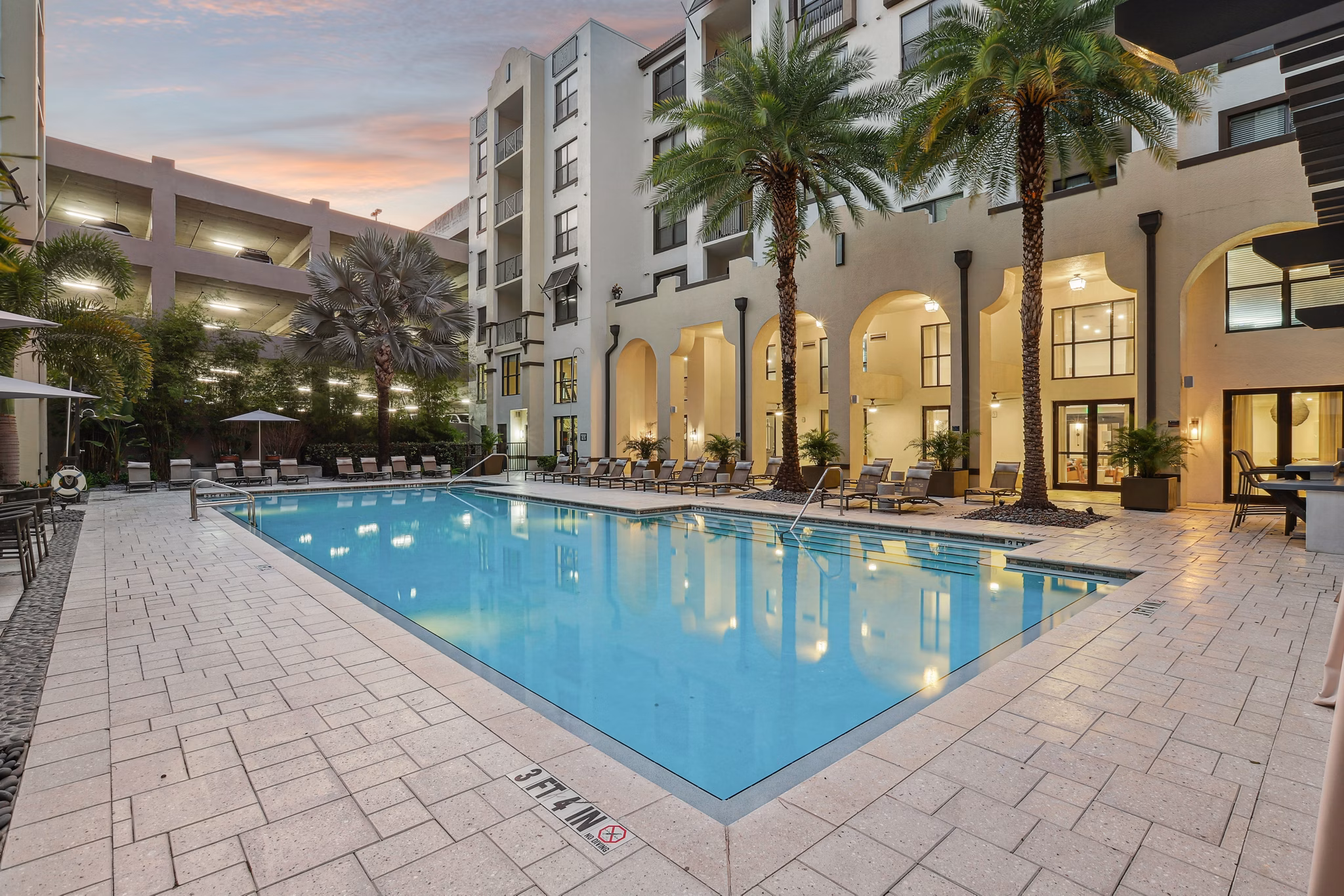 pool at Lantower Westshore Apartments