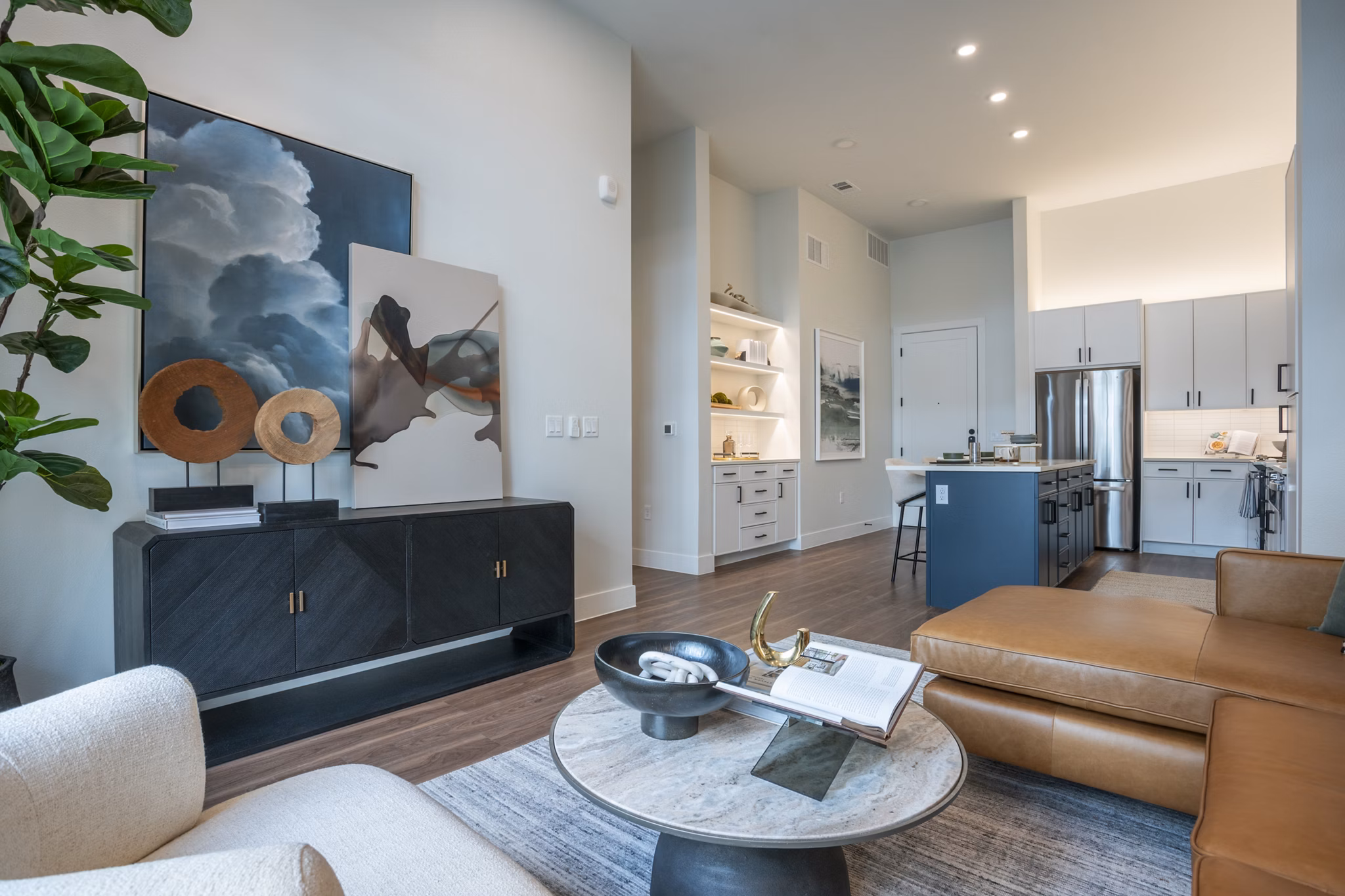 living room at Prado Apartments