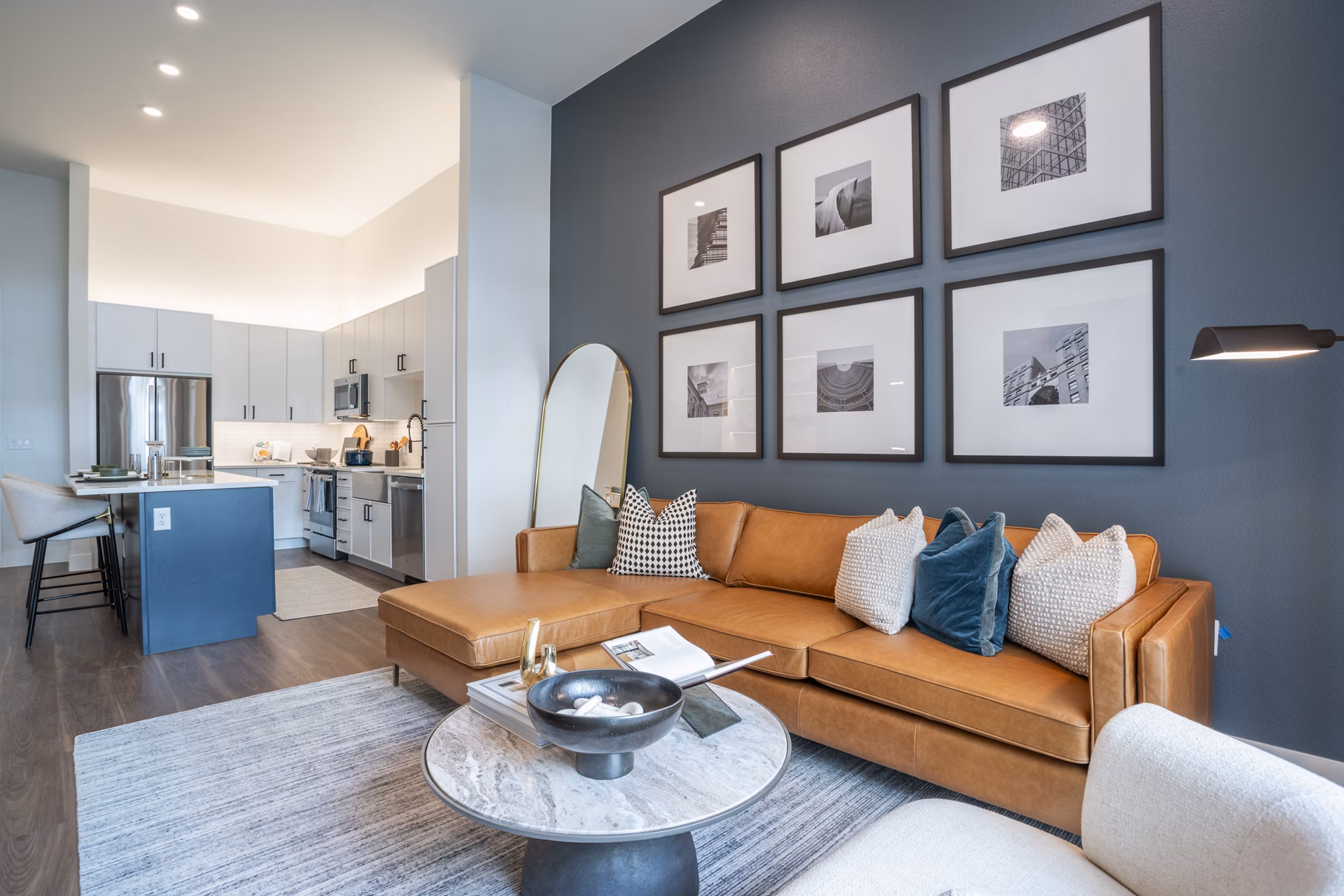 living room at Prado Apartments