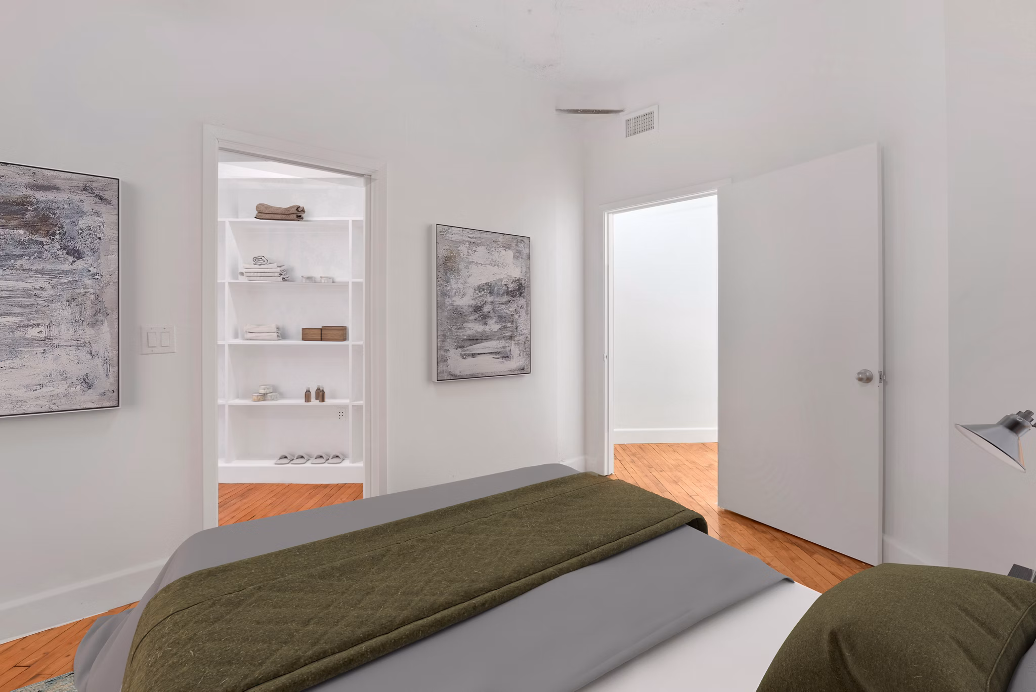 bedroom at South Side on Lamar Apartments