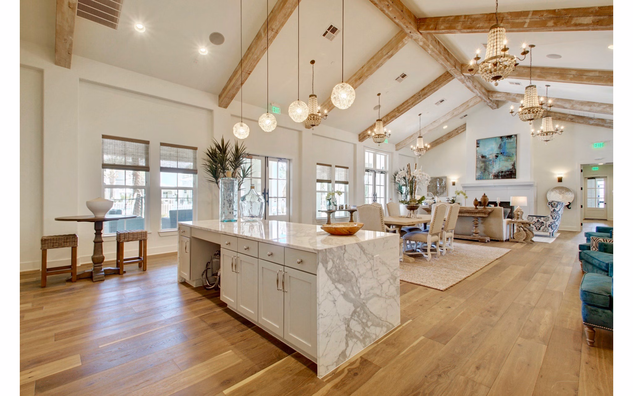 clubhouse at Edgewater Apartments