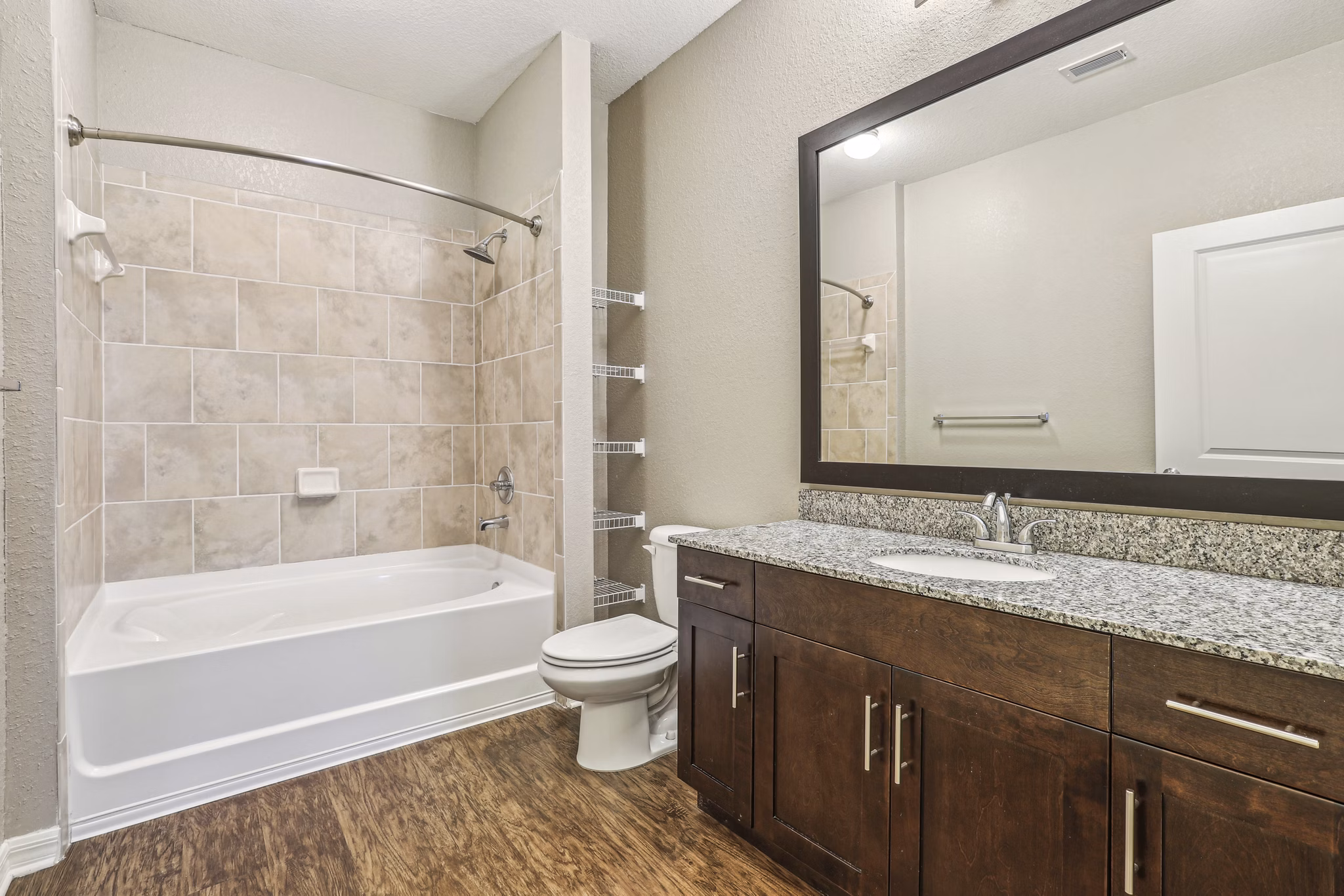 bathroom at Covey Homes Grand Lagoon Apartments