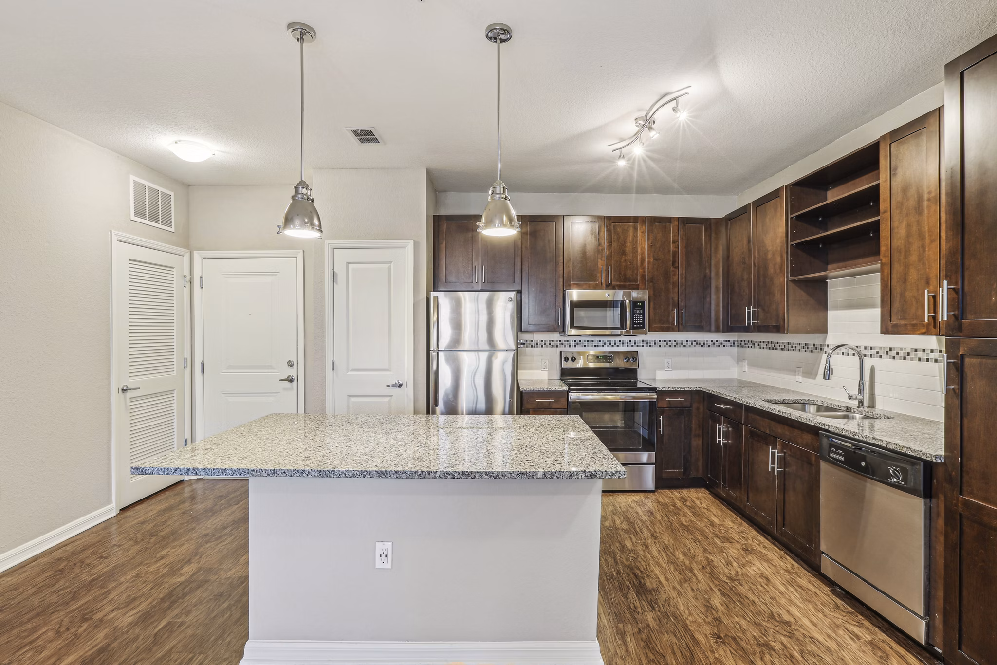 kitchen at Lantower Asturia Apartments