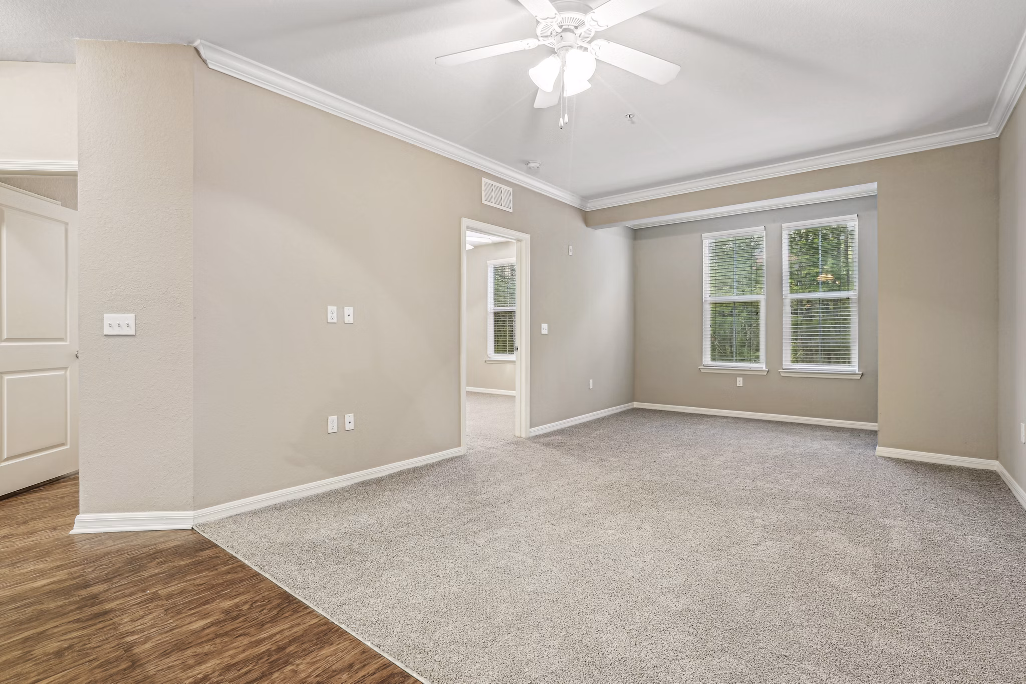 living room at Lantower Asturia Apartments