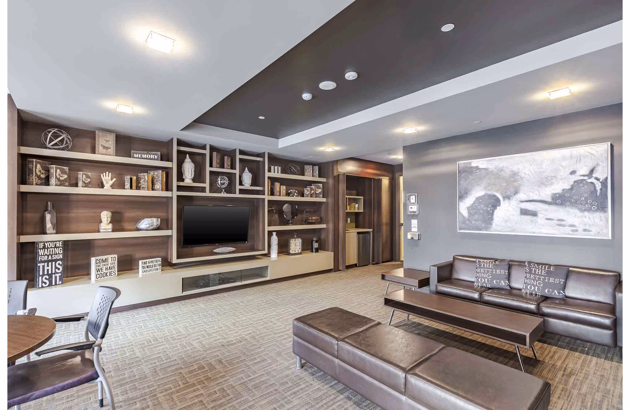 clubhouse at Motion Apartments 