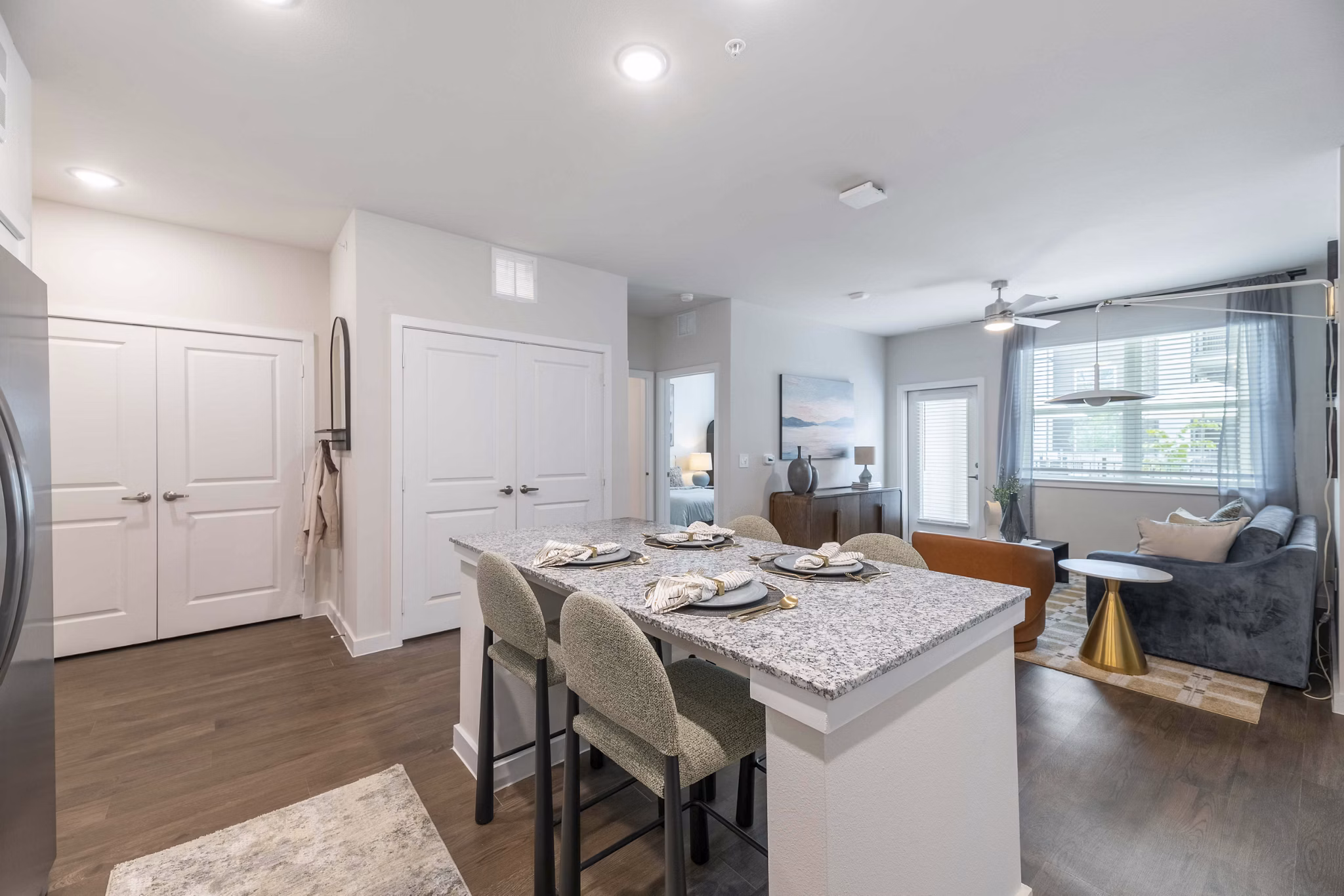 Dining Room at Ascend at 720 Apartments