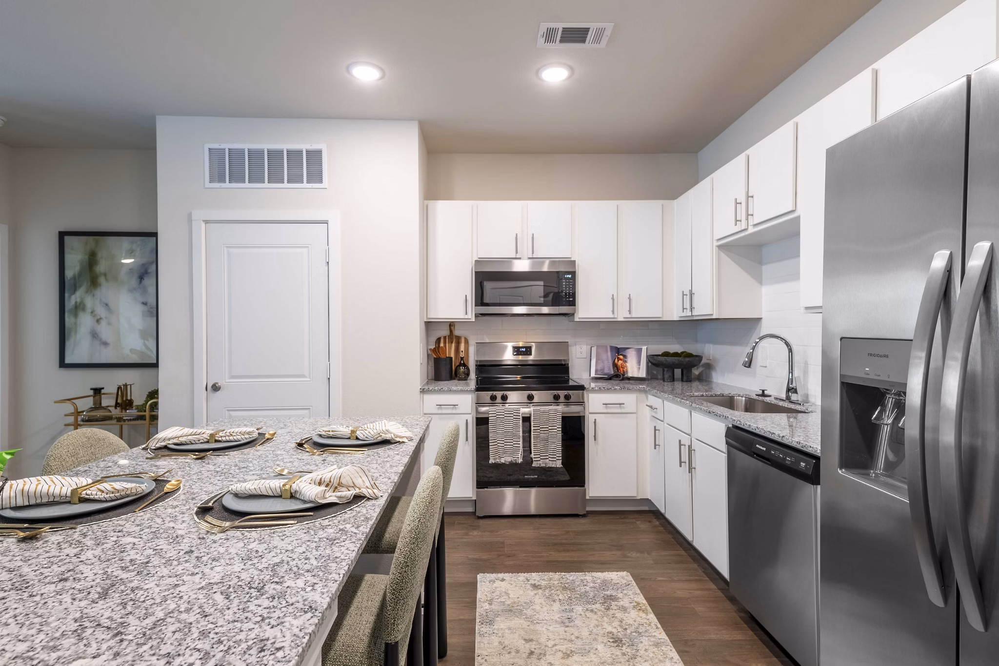 Dining Room at Ascend at 720 Apartments